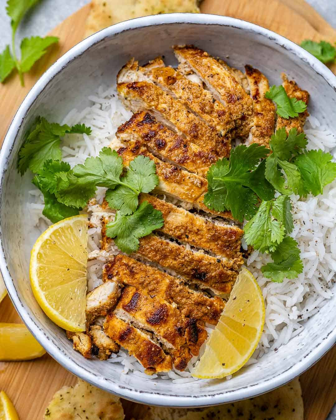 Spicy Herb Chicken (CALORIES: 330 PROTEINS: 52.5 Grams FATS: 2 Grams)