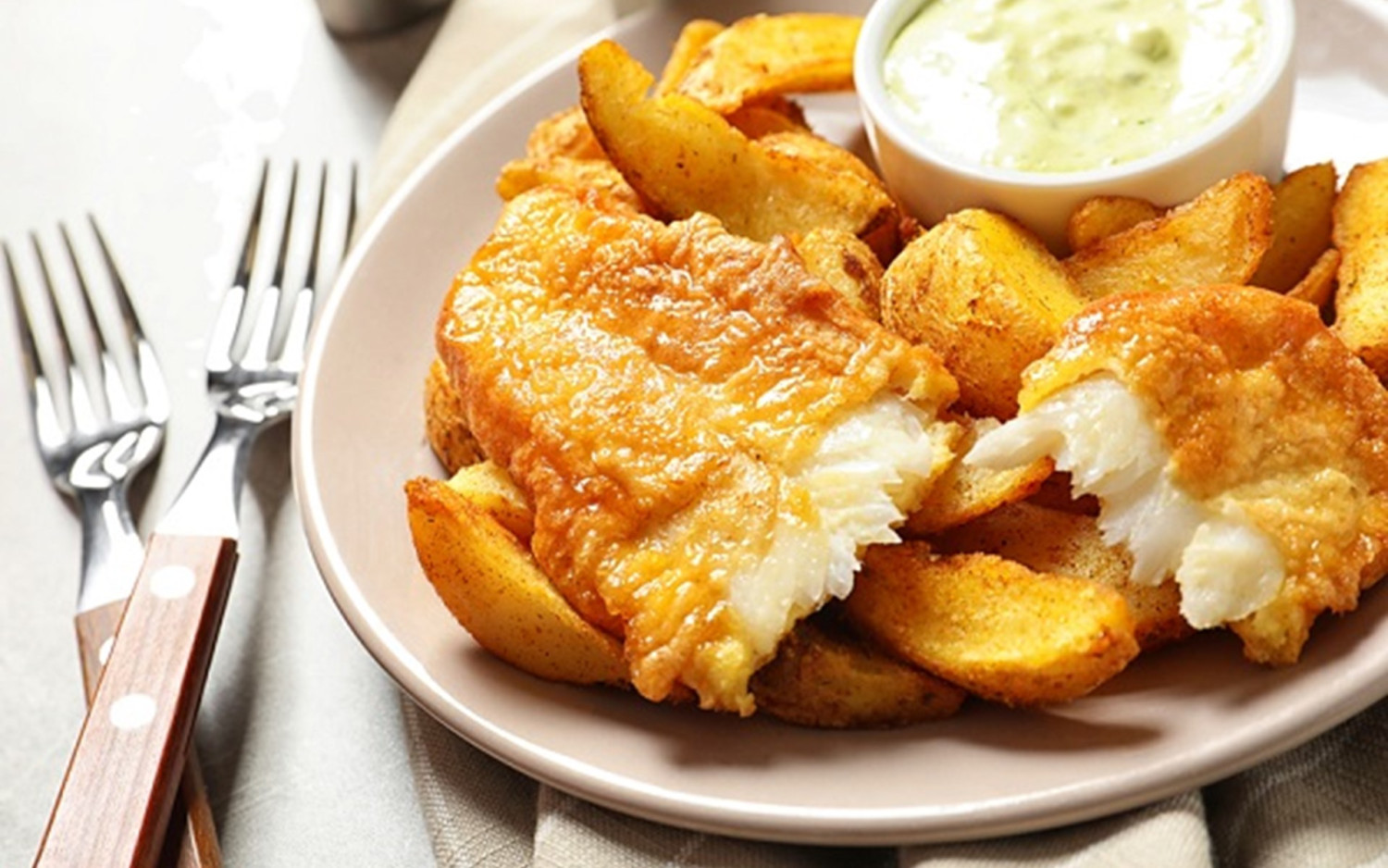 Fish And Chips (CALORIES: 290 PROTEINS: 43.2 Grams FATS: 2.5 Grams)
