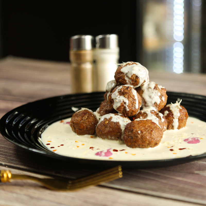 Creamy Meatball (CALORIES: 445 PROTEINS: 47 Grams FATS: 6.2 Grams)